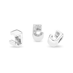 pandora J charm